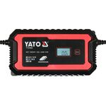 Зарядний пристрій мережевий з LCD дисплеєм 230В YATO для акумуляторів 6V-2А 12V-10А, макс. 240Аг., фото , зображення 2 | SNABZHENIE.com.ua