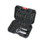 Набор головок и экстракторов YATO 3/8", CrMo 42, 26 ед., фото , изображение 2 | SNABZHENIE.com.ua