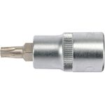Головка торцева з насадкою TORX Т40, квадрат 1/2, довжина 55 мм YATO (YT-04314), фото , зображення 2 | SNABZHENIE.com.ua