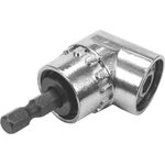 Держатель-адаптер угловой HEX 1/4", L=37мм, 105° YATO (YT-04632), фото , изображение 2 | SNABZHENIE.com.ua