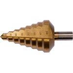 Сверло коническое титановое YATO HSS 10-45 мм, L = 100/75 мм, фото , изображение 2 | SNABZHENIE.com.ua