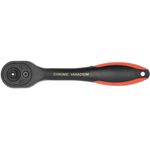 Трещотка YATO 1/4", 144 мм, 72 зубца (YT-0293), фото , изображение 2 | SNABZHENIE.com.ua