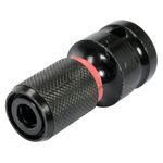 Переходник ударный YATO 1/4" HEX для отверточных насадок, 50 мм, фото , изображение 2 | SNABZHENIE.com.ua