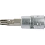 Головка торцева з насадкою TORX Т30, квадрат 1/4, довжина 37 мм YATO (YT-04306), фото , зображення 2 | SNABZHENIE.com.ua