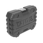 Набор торцевых головок SPLINE YATO 1/4", М4.5-М13 с насадками, фото , изображение 3 | SNABZHENIE.com.ua