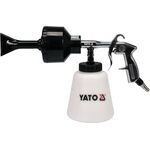 Пневматичний пістолет для освіти піни YATO бак-1 л, турбо-сопло, 113 л/хв, тиск - 0.62 МПа (YT-23641), фото , зображення 2 | SNABZHENIE.com.ua