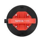 Присоска вакуумна з насосом YATO: чашка Ø=150 мм, m=60 кг, силіконова, фото , зображення 2 | SNABZHENIE.com.ua