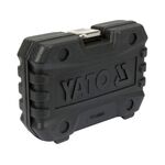 Набор ударных головок YATO 1/2", 6-гранные, M10-M24, 13 шт., фото , изображение 3 | SNABZHENIE.com.ua