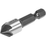 Зенкер конический YATO HSS, 10.4 мм, l = 40 мм, HEX 1/4 (YT-44723), фото , изображение 2 | SNABZHENIE.com.ua