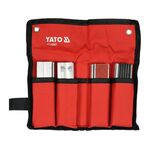 Губки сменные мягкие YATO для лещат, 125 мм, 4 пары, с магнитом, фото , изображение 2 | SNABZHENIE.com.ua