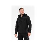 Куртка робоча SOFTSHELL з капюшоном YATO розмір XXXL, чорна, 3 кишені, 96% поліестер, 4% спандекс., фото , зображення 2 | SNABZHENIE.com.ua