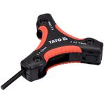 Набор ключей YATO: шестигранные H1.5-H6, TORX T9-T40, 26 шт, фото , изображение 2 | SNABZHENIE.com.ua