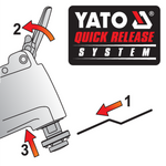 Полотно-насадка биметаллическое YATO для реноватора, 90x65 мм, фото , изображение 3 | SNABZHENIE.com.ua