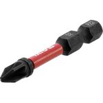 Насадка ударна YATO PZ2 x 50 мм, 6-гранний шпиндель, 2 шт., фото , зображення 2 | SNABZHENIE.com.ua
