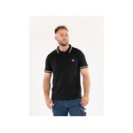 Футболка-поло черная YATO 2XL, 100% хлопок, размер 78x61 см, фото , изображение 2 | SNABZHENIE.com.ua