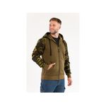 Худі YATO з капюшоном та блискавкою, розм. XXL, колір хакі, фото , изображение 2 | SNABZHENIE.com.ua