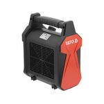 Обогреватель с PTC-элементом и вентилятором YATO, 230В, 3кВт, до 30 м², фото , изображение 2 | SNABZHENIE.com.ua