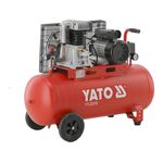 Компресор мережевий YATO 230 В, 2,2 кВт, тиск ≤ 8 Bar, подача повітря - 360 л/хв, ресивер - 100 л, фото , зображення 2 | SNABZHENIE.com.ua
