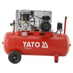 Компресор мережевий YATO 230 В, 2,2 кВт, тиск ≤ 8 Bar, подача повітря - 360 л/хв, ресивер - 100 л, фото , зображення 3 | SNABZHENIE.com.ua