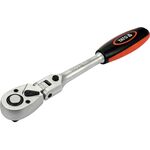 Трещотка шарнирная 1/2", 290 мм, 72 зубца YATO (YT-0327), фото , изображение 2 | SNABZHENIE.com.ua
