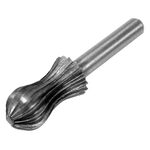 Фреза грушевидная YATO 13x25/55 мм, HSS 4241, хвостовик 6 мм, фото , изображение 2 | SNABZHENIE.com.ua