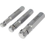 Знаряддя для викручування ніпелів YATO 3/8", 1/2", 3/4", 3 елем., фото , зображення 2 | SNABZHENIE.com.ua