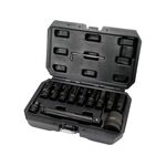 Набор бит YATO TORX, HEX для квадратов 1/2", 3/4", 12 эл., фото , изображение 2 | SNABZHENIE.com.ua
