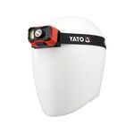 Налобный фонарь YATO 8Вт, аккумулятор Li-Po 3,7 В, 1000/500/100 Лм, YT-085942, фото , изображение 2 | SNABZHENIE.com.ua