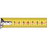 Рулетка VOREL 7,5 м, 25 мм, 2 фиксатора, фото , изображение 3 | SNABZHENIE.com.ua