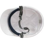 Каска защитная VOREL белая из HDPE, фото , изображение 2 | SNABZHENIE.com.ua