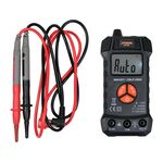 Мультиметр ел.парам.STHOR:0-10 А,0-600 В AC/D з LCD-дисп,жив- 2x1.5V; AAA ,SMART з фуннцією TRUE RMS, фото , изображение 2 | SNABZHENIE.com.ua