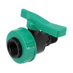 Кран кульовий до водяних пластикових труб  Ø= 3/4" Х 3/4" F/M-різьб FLO з поліпроп, для тиску 16Bar, фото , зображення 2 | SNABZHENIE.com.ua