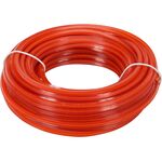 Жилка для газонокосарки FLO, квадрат, 2,7 мм, 15 м, фото , изображение 2 | SNABZHENIE.com.ua