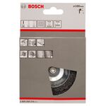 Дисковая щетка, волнистый проволока, сталь, 100 x 0,2 мм BOSCH, фото , изображение 2 | SNABZHENIE.com.ua