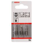 Насадка для загвинчування Extra-Hart S 0,5x4,0, 25 мм BOSCH, фото , зображення 2 | SNABZHENIE.com.ua