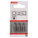 Насадка Extra-Hart HEX 4, 25 мм BOSCH для загвинчивания, фото , изображение 2 | SNABZHENIE.com.ua