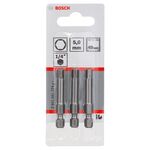 Насадка для загвинчування Extra-Hart HEX 5, 49 мм BOSCH, фото , зображення 2 | SNABZHENIE.com.ua