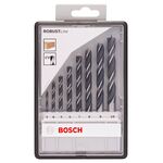 Набір із 8 свердел по дереву Robust Line, 3–10 мм BOSCH, фото , зображення 3 | SNABZHENIE.com.ua