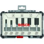 Набор пазовых фрез 6 шт. 8 мм BOSCH (2607017466), фото , изображение 2 | SNABZHENIE.com.ua