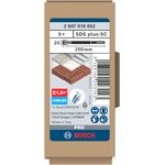 Плоское зубило Bosch SDS-Plus 250x20 мм, 5 штук (2607019052), фото , изображение 3 | SNABZHENIE.com.ua