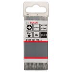 Бита двостороння Bosch Standard PZ 2/PZ 1 x 45 мм, 60 шт (2608521266), фото , зображення 2 | SNABZHENIE.com.ua