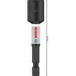 Торцевой ключ PRO Nutsetter Impact, 3/8" x 65 мм, 2 шт. BOSCH, фото , изображение 3 | SNABZHENIE.com.ua
