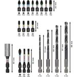 Набір PRO Impact Screwdriving and Metal Drilling Mixed Set, 20 шт. BOSCH, фото , зображення 3 | SNABZHENIE.com.ua