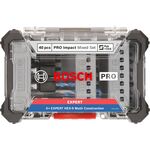 Змішаний набір шуруповертів і свердел Multi Construction PRO Impact, 40 шт. BOSCH, фото , зображення 2 | SNABZHENIE.com.ua