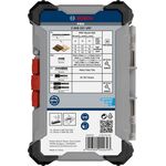 Смешанный набор шуруповертов и свердел по дереву BOSCH, 40 шт., фото , изображение 4 | SNABZHENIE.com.ua