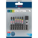 Биты для шуруповерта BOSCH PH2, PZ2, T15-T30, магнитный держатель, 7 шт., фото , изображение 2 | SNABZHENIE.com.ua