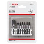 Биты для шуруповерта BOSCH PH2, PZ2, T15-T30, магнитный держатель, 7 шт., фото , изображение 3 | SNABZHENIE.com.ua