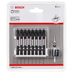 Набор бит для шуруповерта с ударной функцией, 9 шт. BOSCH, фото , изображение 2 | SNABZHENIE.com.ua