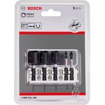 Комплект із 5 насадок Impact Control BOSCH для загвинчування, фото , изображение 3 | SNABZHENIE.com.ua