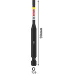 Насадка PRO Torx Impact, T25, 90 мм BOSCH, фото , зображення 3 | SNABZHENIE.com.ua